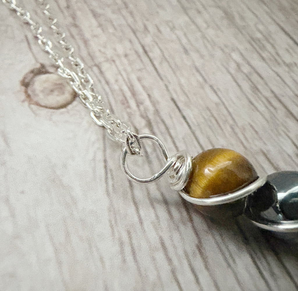 Still Waters | Protection Crystal Necklace | Strength Within
