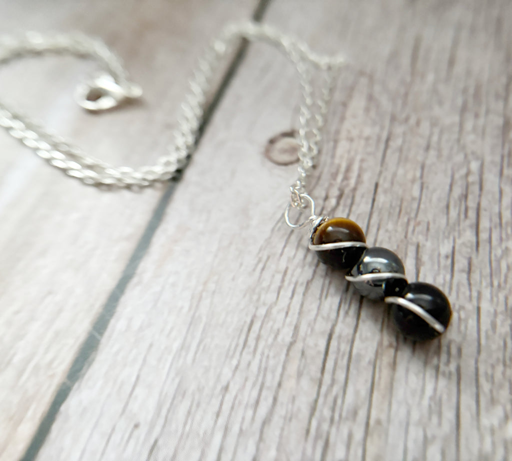 Still Waters | Protection Crystal Necklace | Strength Within
