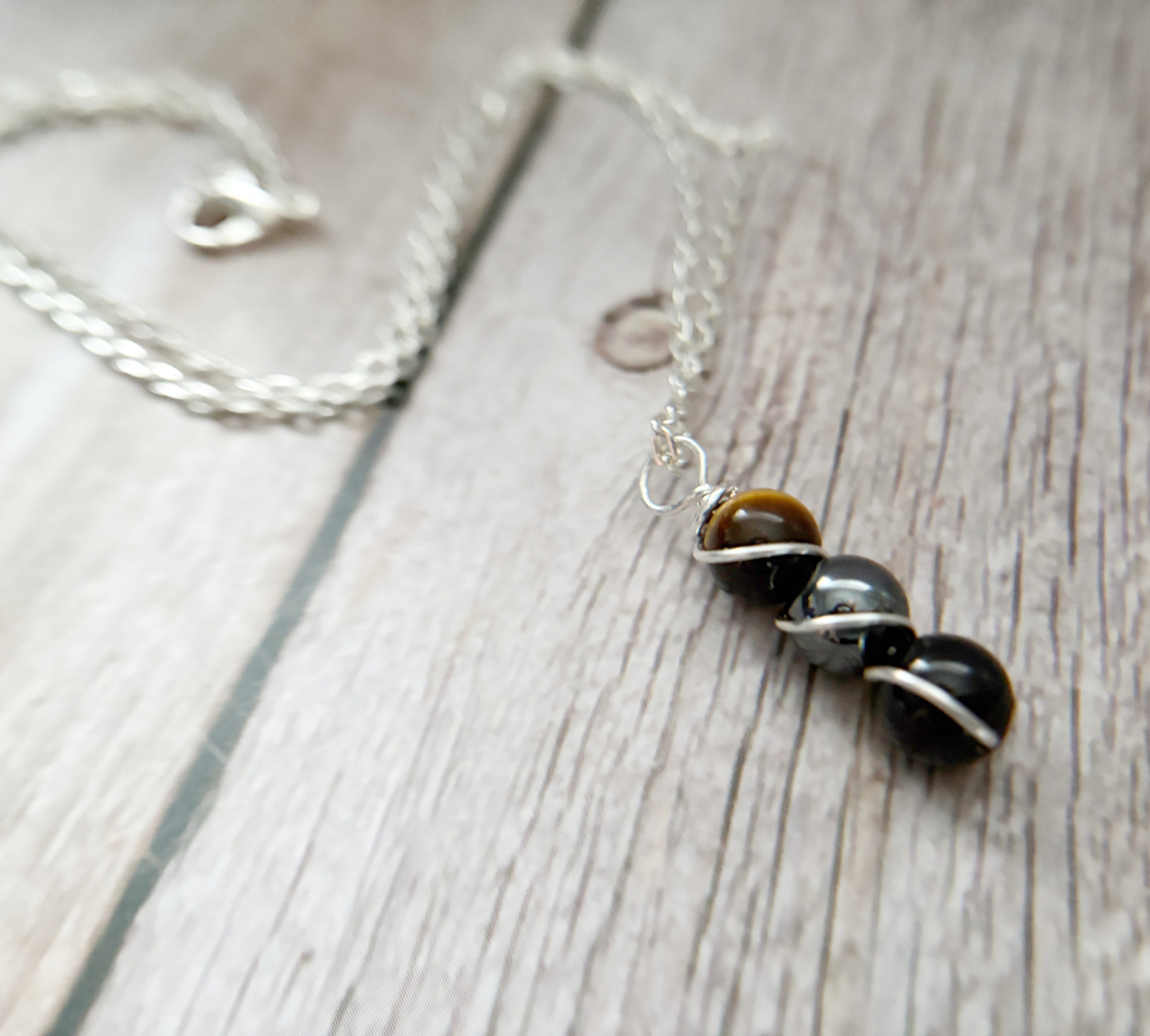 Still Waters | Protection Crystal Necklace | Strength Within