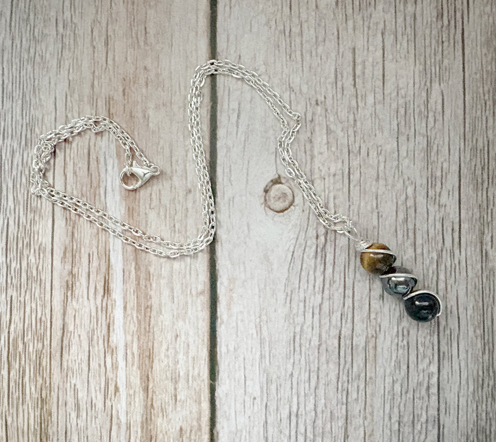 Still Waters | Protection Crystal Necklace | Strength Within