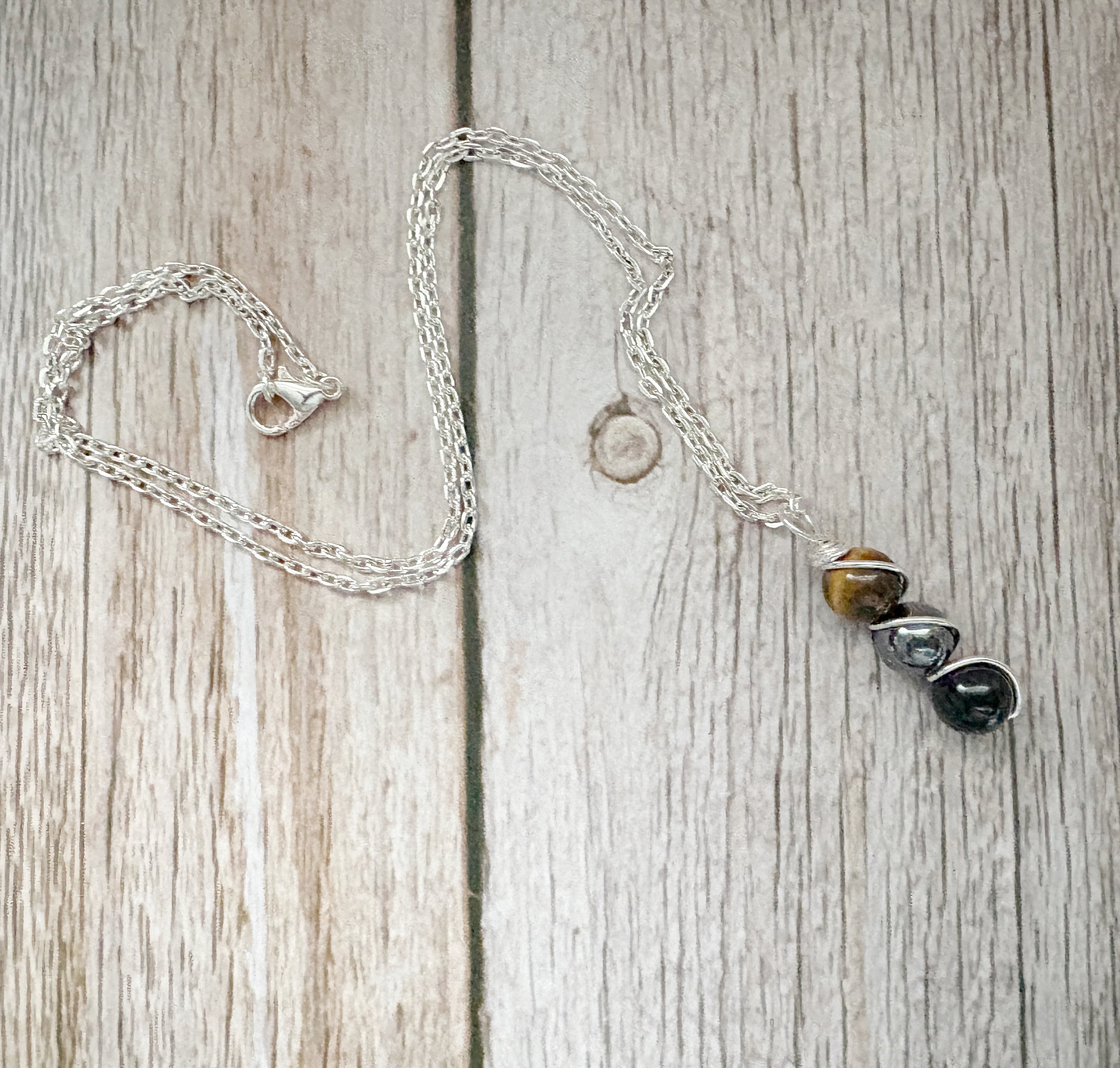 Still Waters | Protection Crystal Necklace | Strength Within