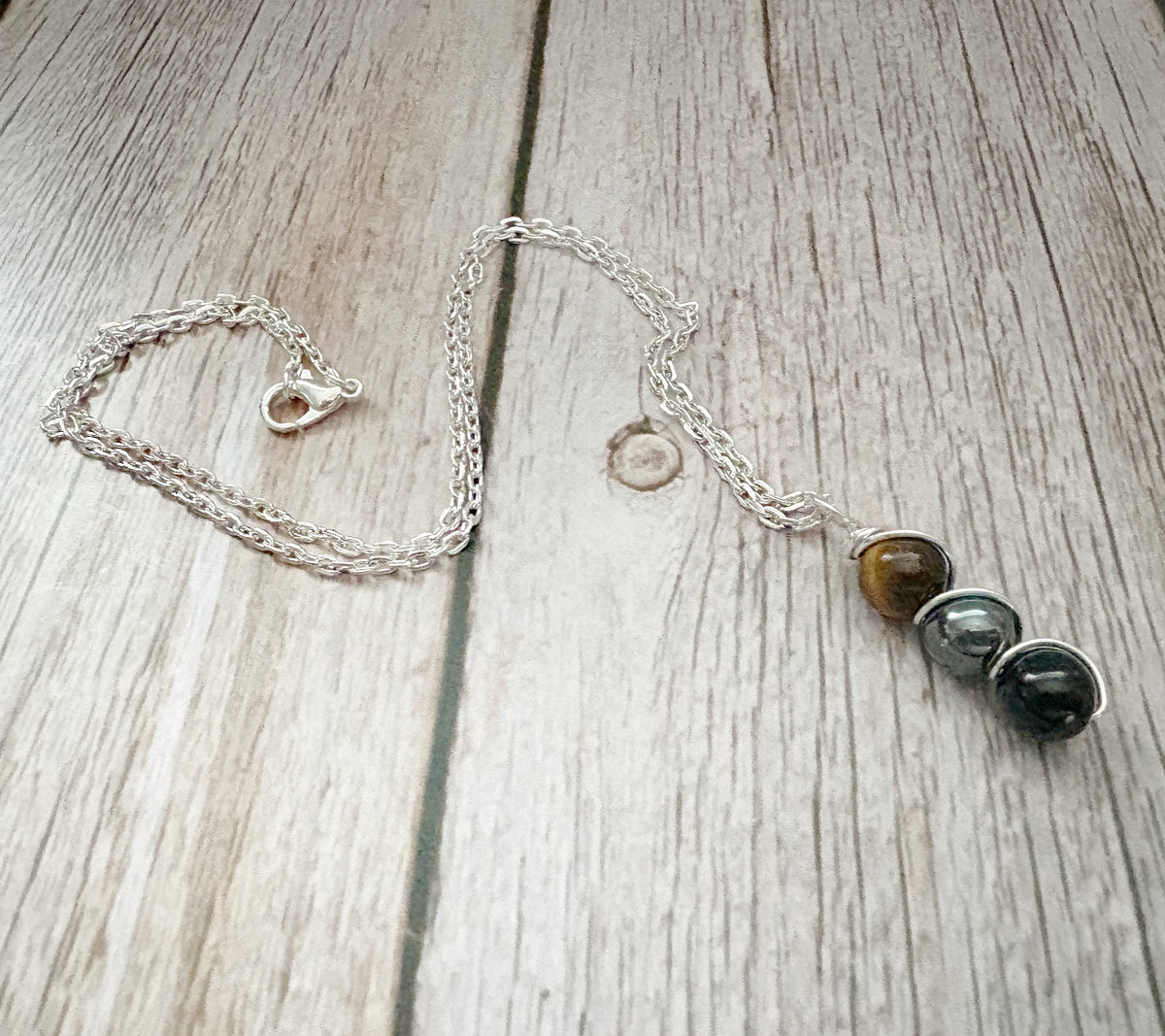 Still Waters | Protection Crystal Necklace | Strength Within