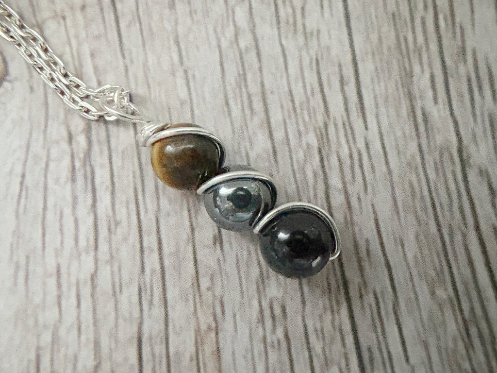 Still Waters | Protection Crystal Necklace | Strength Within