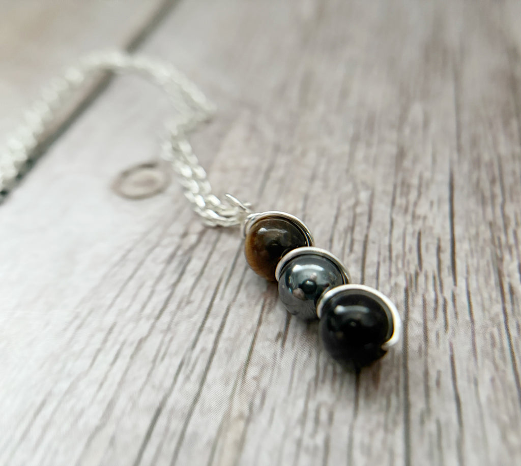 Still Waters | Protection Crystal Necklace | Strength Within