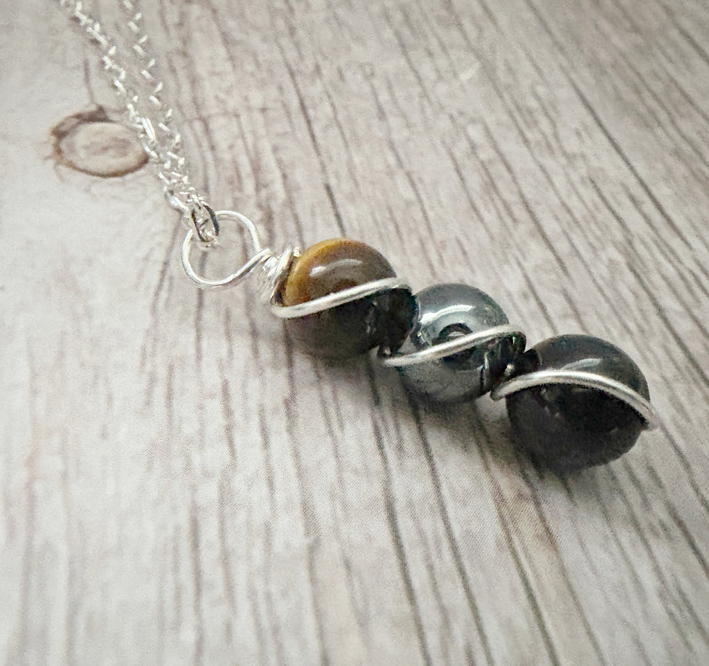 Still Waters | Protection Crystal Necklace | Strength Within