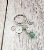 Personalised New Beginnings Crystal Keyring | Build Your Own Good Luck Gift