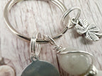 Personalised New Beginnings Crystal Keyring | Build Your Own Good Luck Gift
