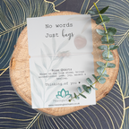 Hold On | Rose Quartz Sympathy Gift Box | Bereavement & Grief Gift | Sent Direct