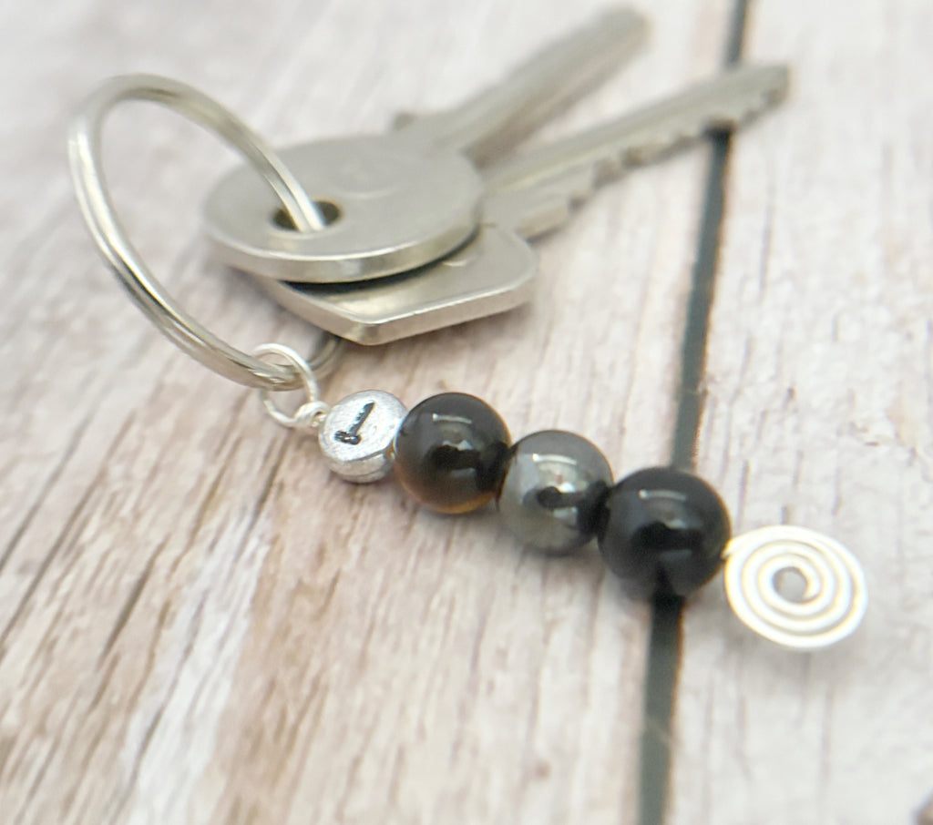 Soul Shield Keyring | Deflect Crystal Emotional Gifts | Strength Within