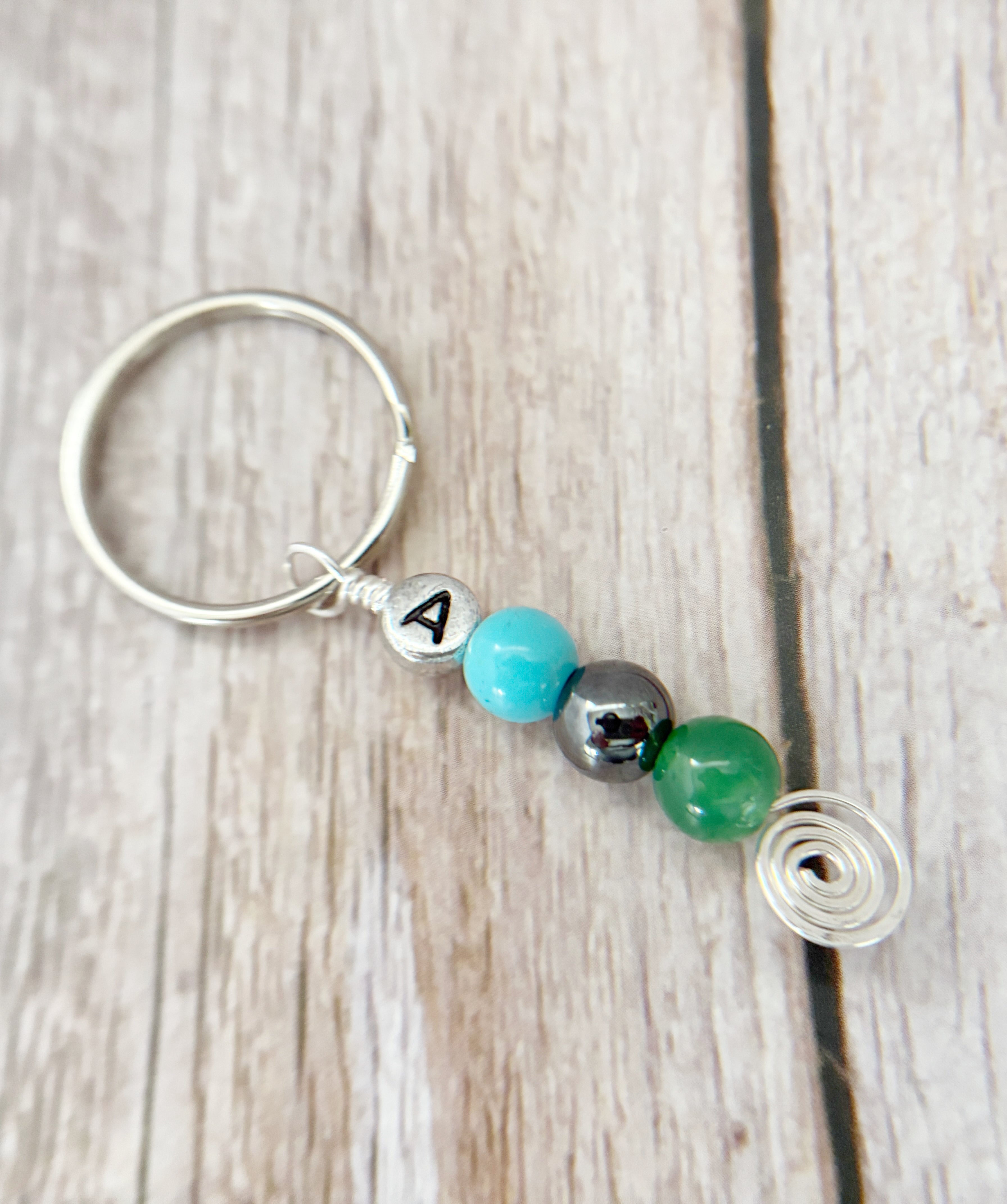 Personalised Safe Travels Travelling Crystal Charm Keyring Gift