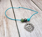 Personalised Safe Travels Passport Charm for Travelling Gifts