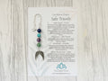 Safe Travels Rear View Car Mirror Charm Travelling Gift with Compass