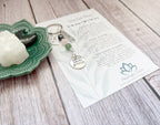 You Got This Keyring | Personalised Initial & Gemstone Motivational Support Gift