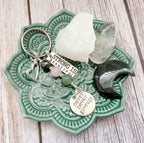 You Got This Keyring | Personalised Initial & Gemstone Motivational Support Gift